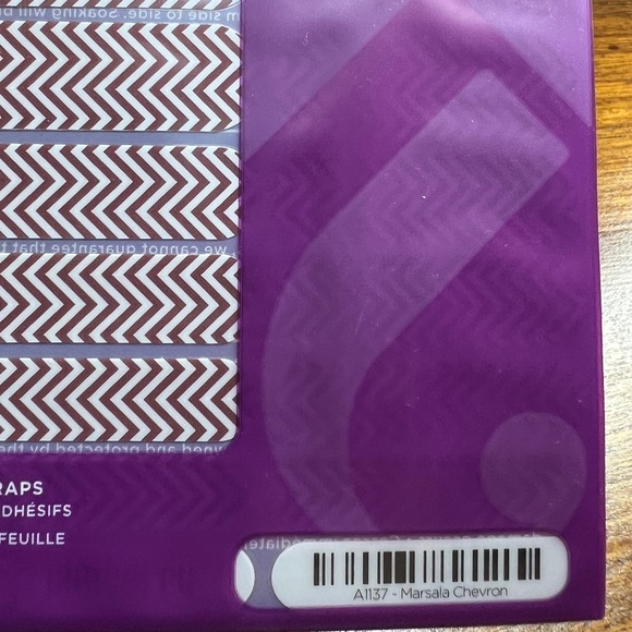 Jamberry - Marsala Chevron - NWT - Picture 1 of 1